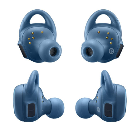 solo vestíbulo Diacrítico Samsung Gear IconX azul, auriculares bluetooth estéreo | Zona Outdoor