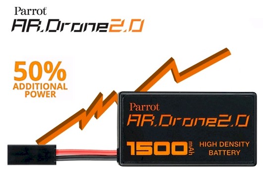 Bateria capacidad Ar.Drone 2.0 Power edition | Zona Outdoor
