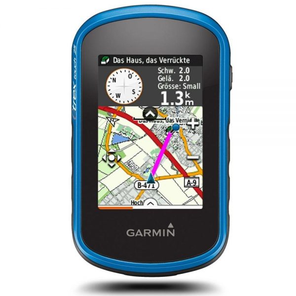 pirámide Vista etiqueta GPS Garmin eTrex Touch 25 con pantalla táctil | Zona Outdoor