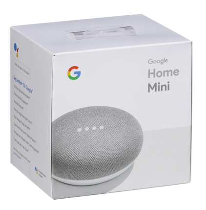 Aguanieve bolígrafo Línea de visión Google Home Mini Chalk, asistente virtual por voz | Zona Outdoor