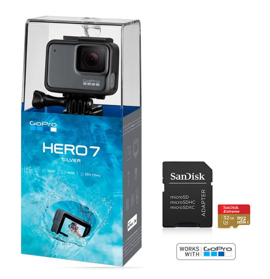 Cámara GoPro Hero7 Silver + microSD 32GB Zona
