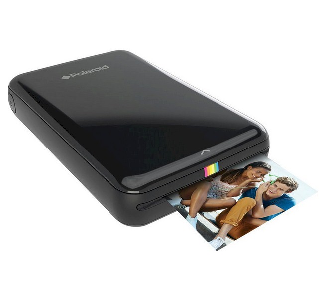 Polaroid Zip Mobile Printer negra, mini Impresora fotográfica Bluetooth