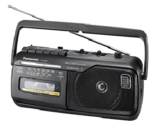 De nada desempleo Anuncio Radio Cassette Panasonic RX-M40DE-K negro | Zona Outdoor