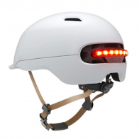Casco Scooter Smart4U SH50 blanco con luz inteligente integrada