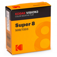 Pelicula Kodak Super8 Vision3 50D