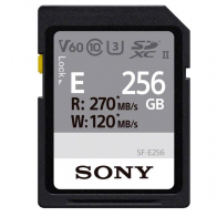 Tarjeta Sony SDXC E Series 256GB Clase 10 UHS-II U3 V60